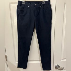 Lululemon ABC Slim-Fit 5-Pocket Pant (Utilitech) | 32W 32L | True Navy